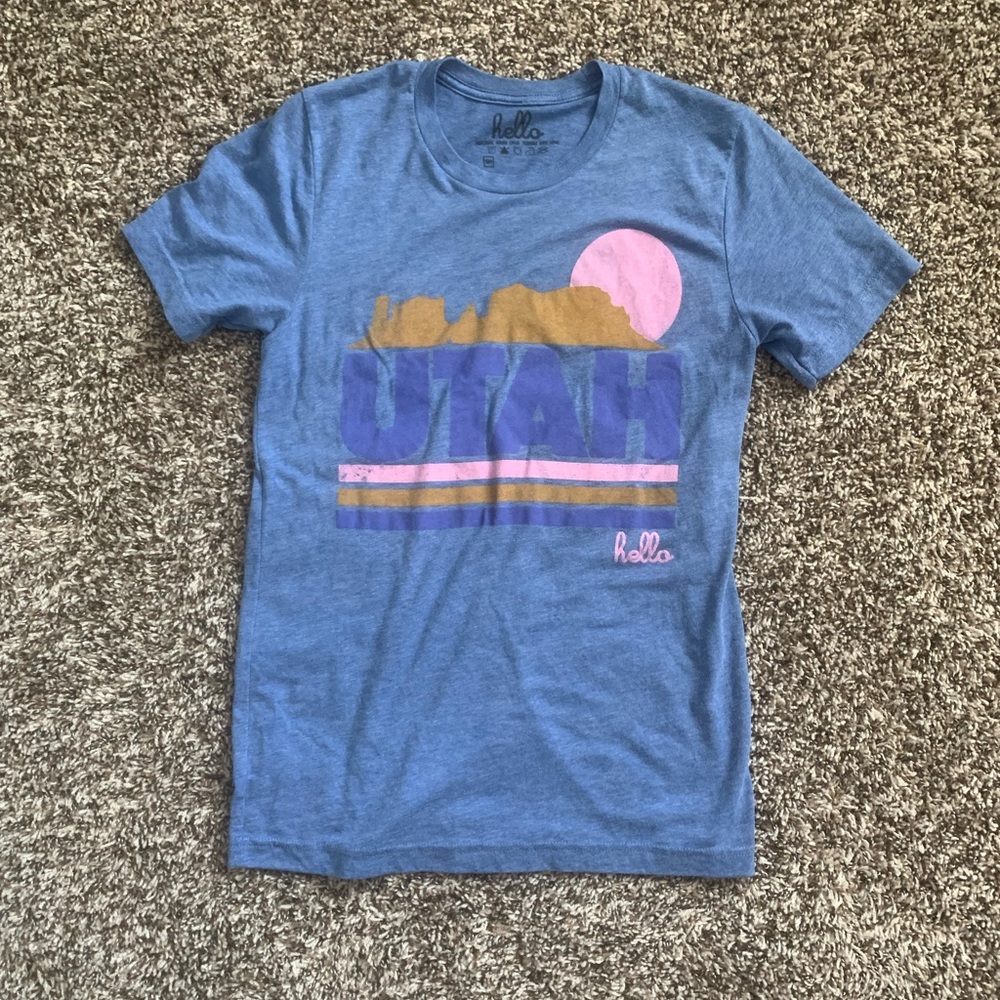 HELLO brand Utah shirt